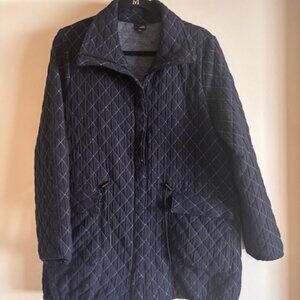 Artful Home Clothing by Lisa Bayne Quilted long coat size small